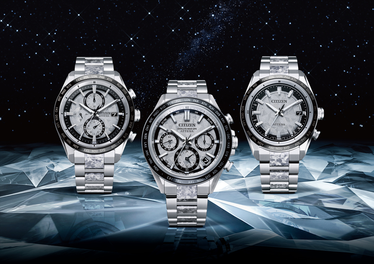 未使用 CITIZEN ATTESA eco drive Duratect 稼働 CITIZEN ATTESA Platinum Shine Collection - First-ever ATTESA